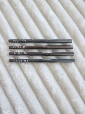 Doll 10 Beauty This Colors Everything Automatic Eyeliner Set of 4 NWT Sealed